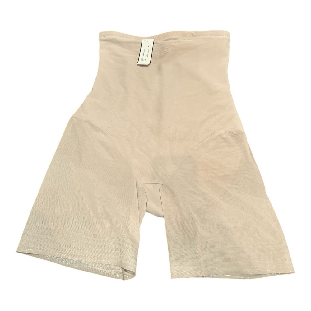 Miraclesuit Women’s Shapewear Hi-Waist Thigh Slimmer | Size XL| Warm Beige